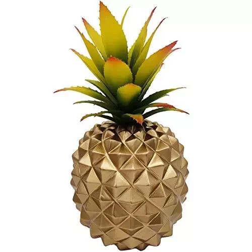 Artificial Succulent Potted Pineapple Decor – Fake Pineapple Home Office Kitc…