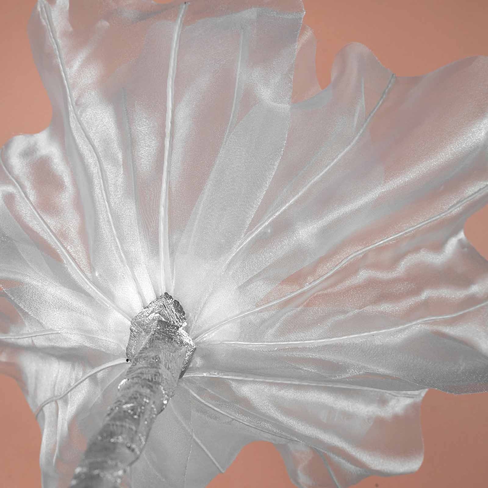 60cm Poppy Wedding Mesh Flower Aisle Decor