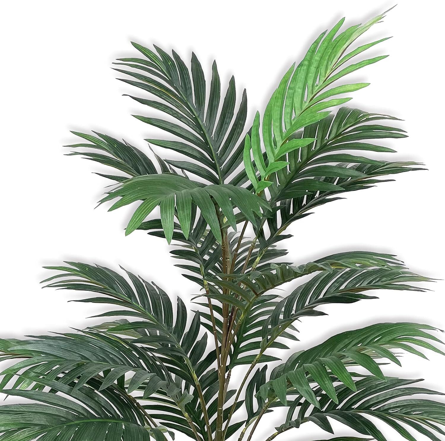 Artificial Palm Tree Plants 30″ Tall UV Resistant Tropical Areca Plant Faux