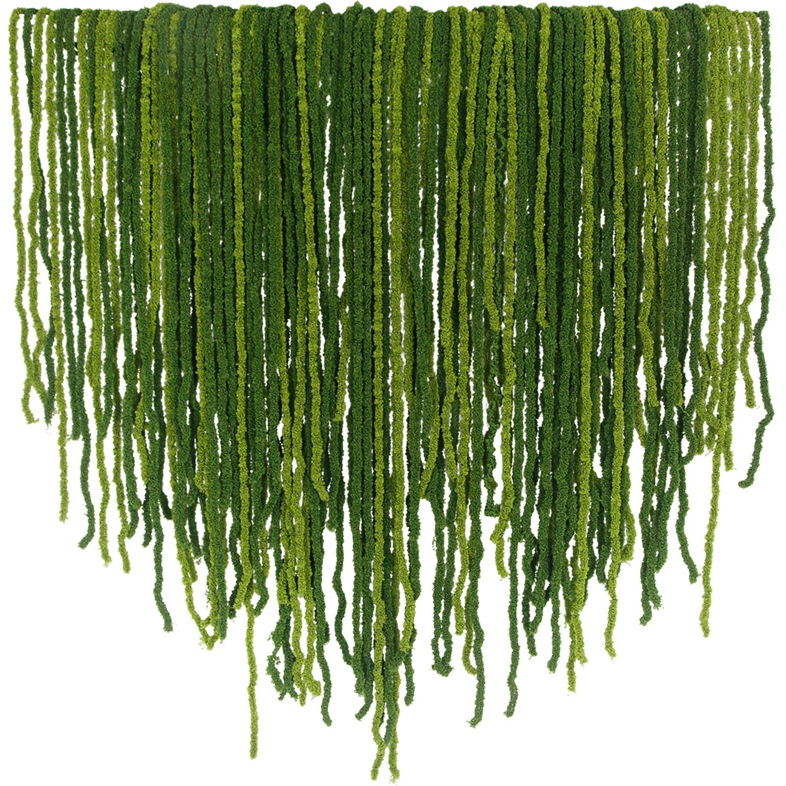 60 Pcs Hanging Moss Vines Faux Moss Garland for Decorating Plants Artificial …