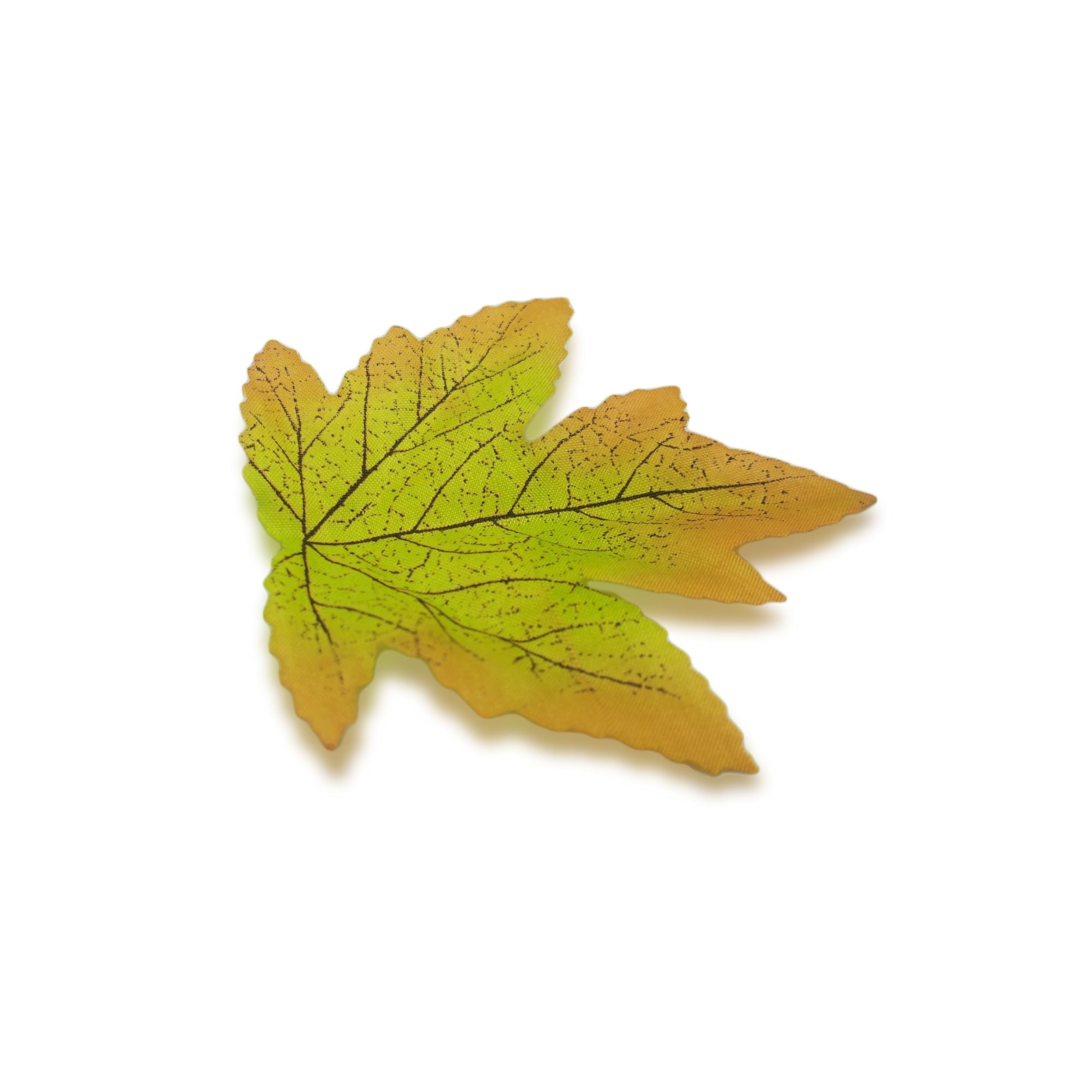 Simulated Maple Leaves 100pcs Green 3.9×3.5″ Autumn Fall Wedding Thanksgiving