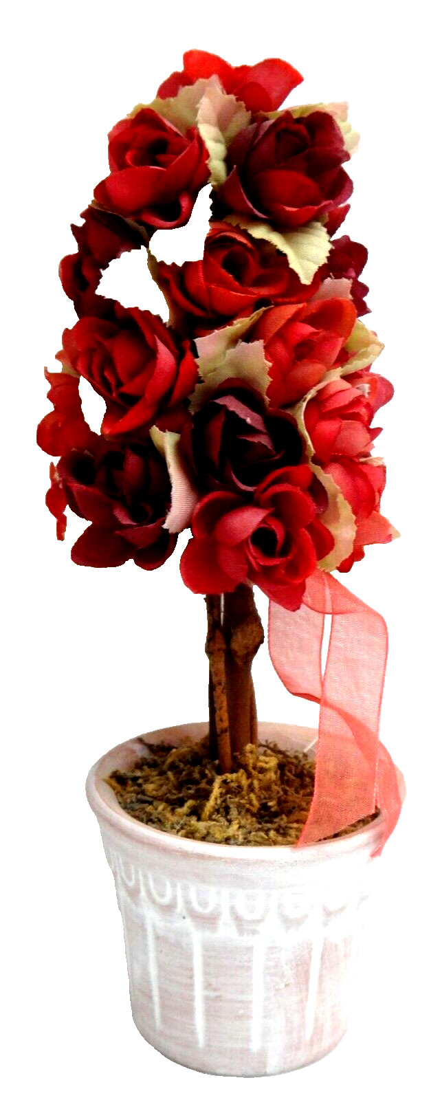 Artificial Mini Potted Flowers Height : 8.5 inches Multi-color Floral Home Décor