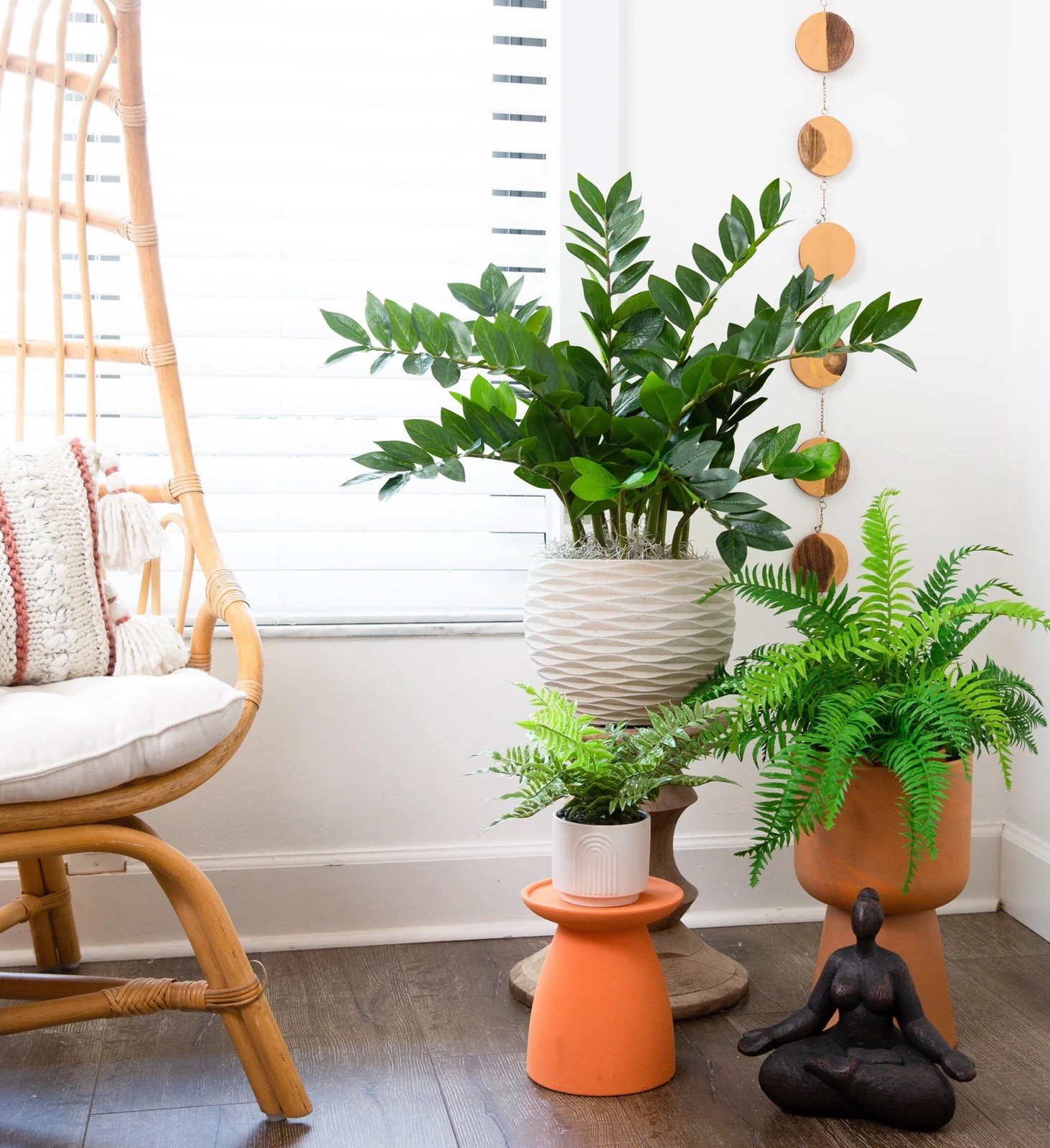 28 In. Green Artificial Zamioculcas Plant Home Decor