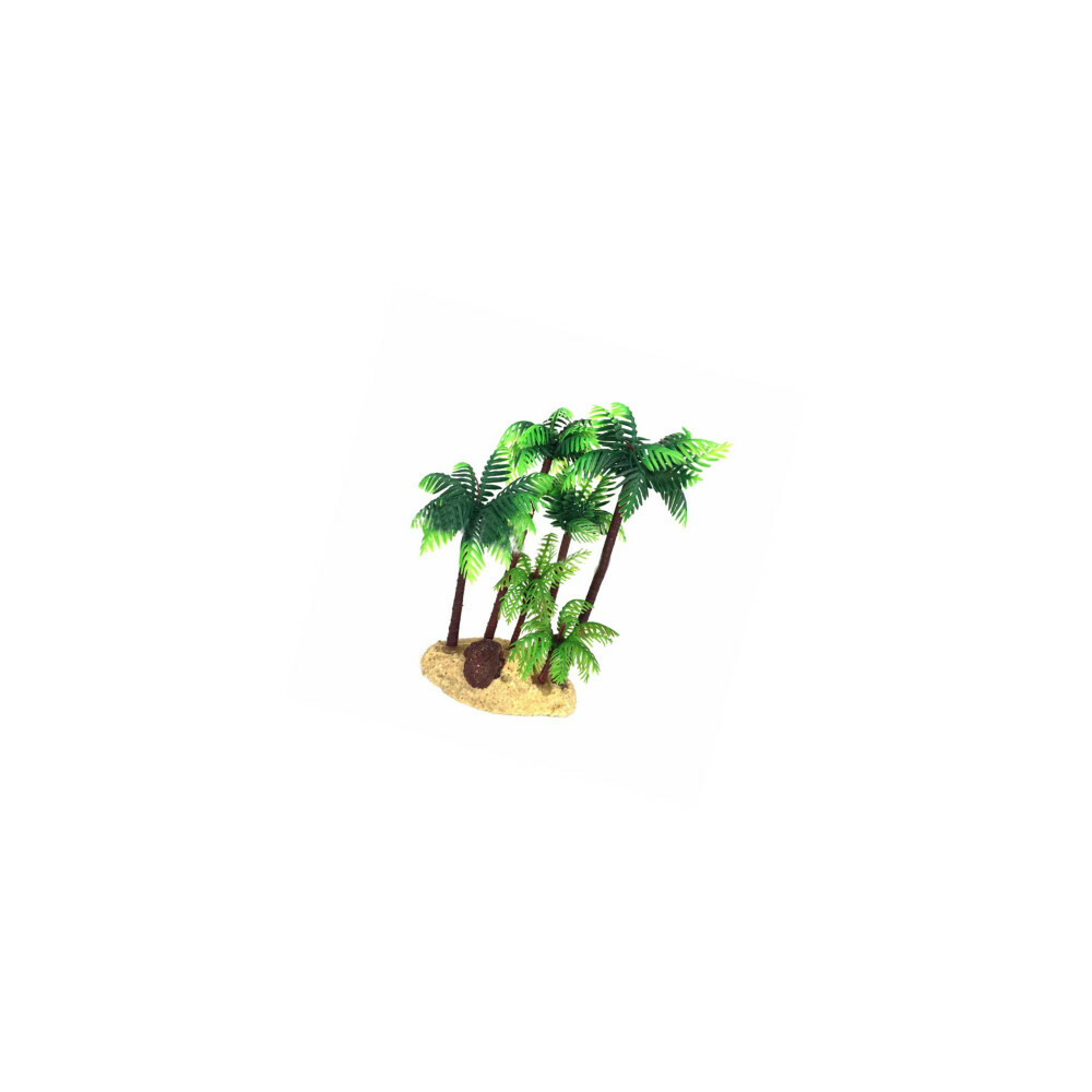 mini landscape decor miniture decoration 14cm Coconut Palm Tree Miniature Plant
