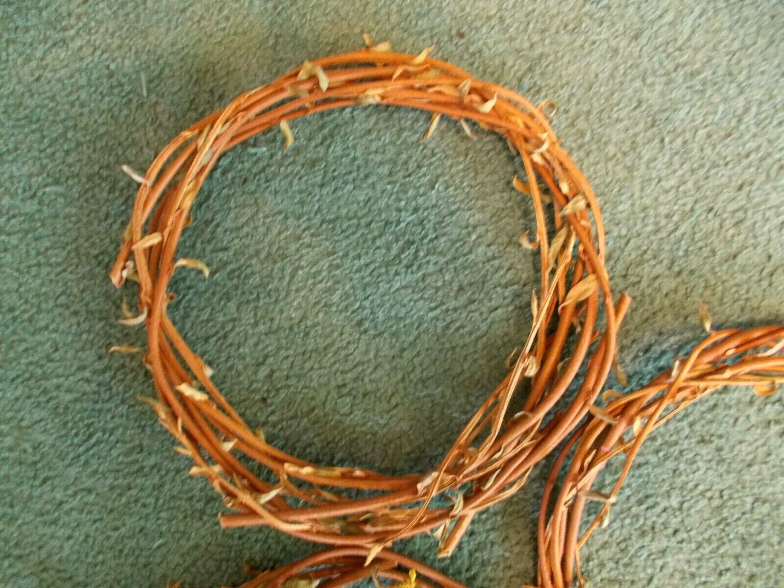5 13″ Plain Natural Handmade Vine Wreaths Country Decor Rustic Organic