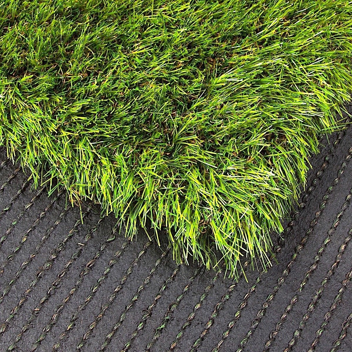 Artificial Grass Square Tiles 12.2 X 12.2 Inch 4 Pack