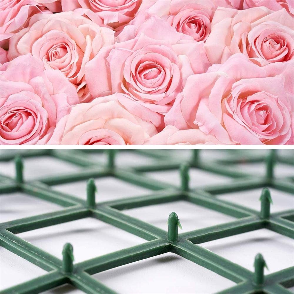 Artificial Flower Grating Board, DIY Flower Wall Frame, Flowers Wall Arch Bac…