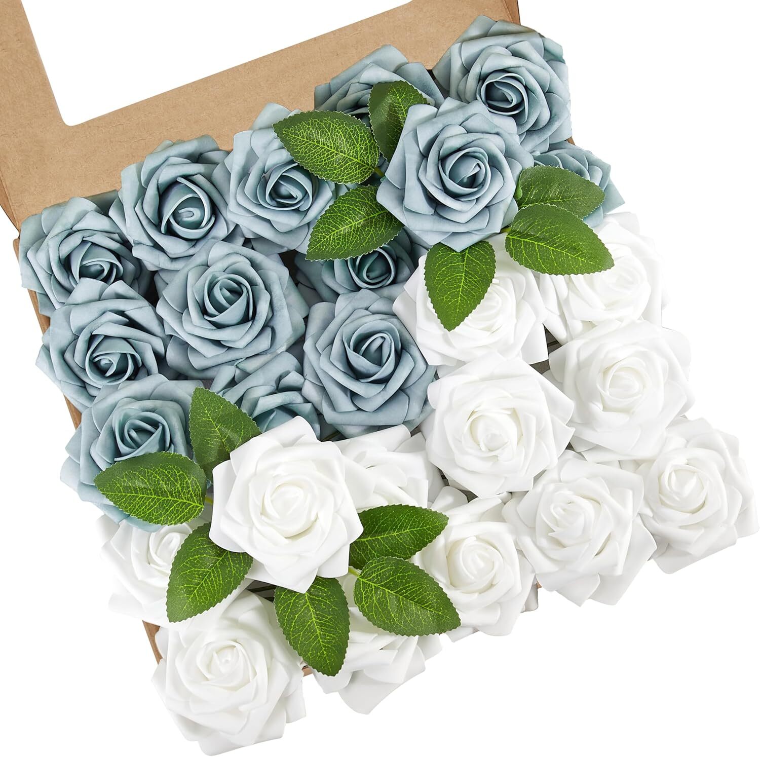 25pcs Artificial Flowers,Personalized Custom for Arrangements/Party Decorations
