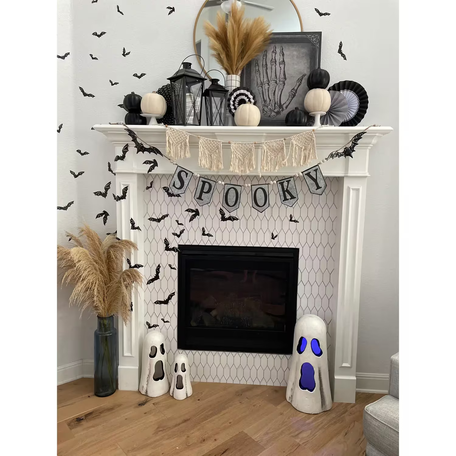 Ivory Pampas Grass, Wedding, Home Decor, 6 Pieces