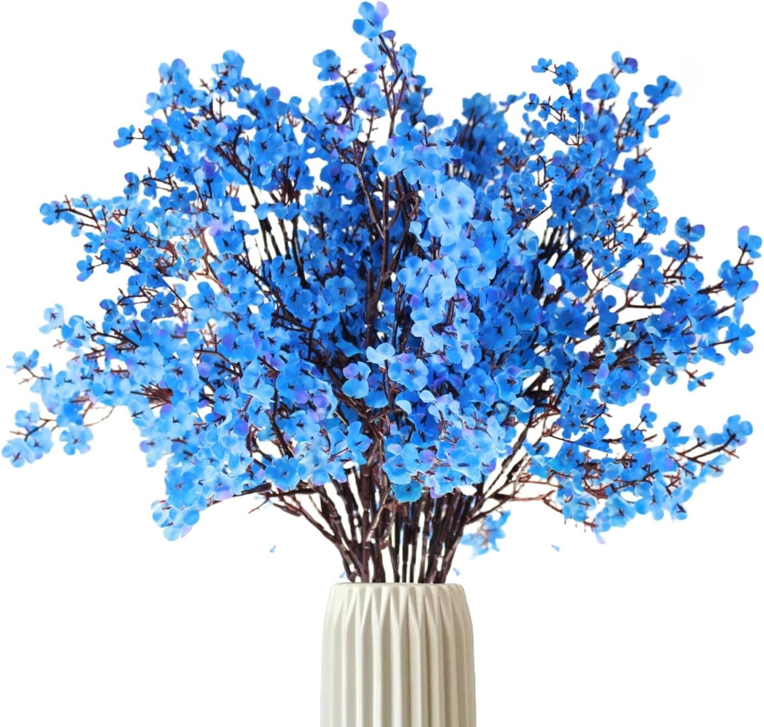 15 Bundles Red White Blue Artificial Breath Flowers Silk Gypsophila Decor Baby’s