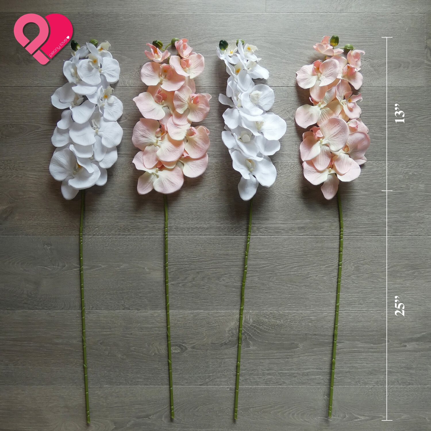 Jumbo Artificial Butterfly Orchid Silk Flower Wedding Party Phalaenopsis Bouquet