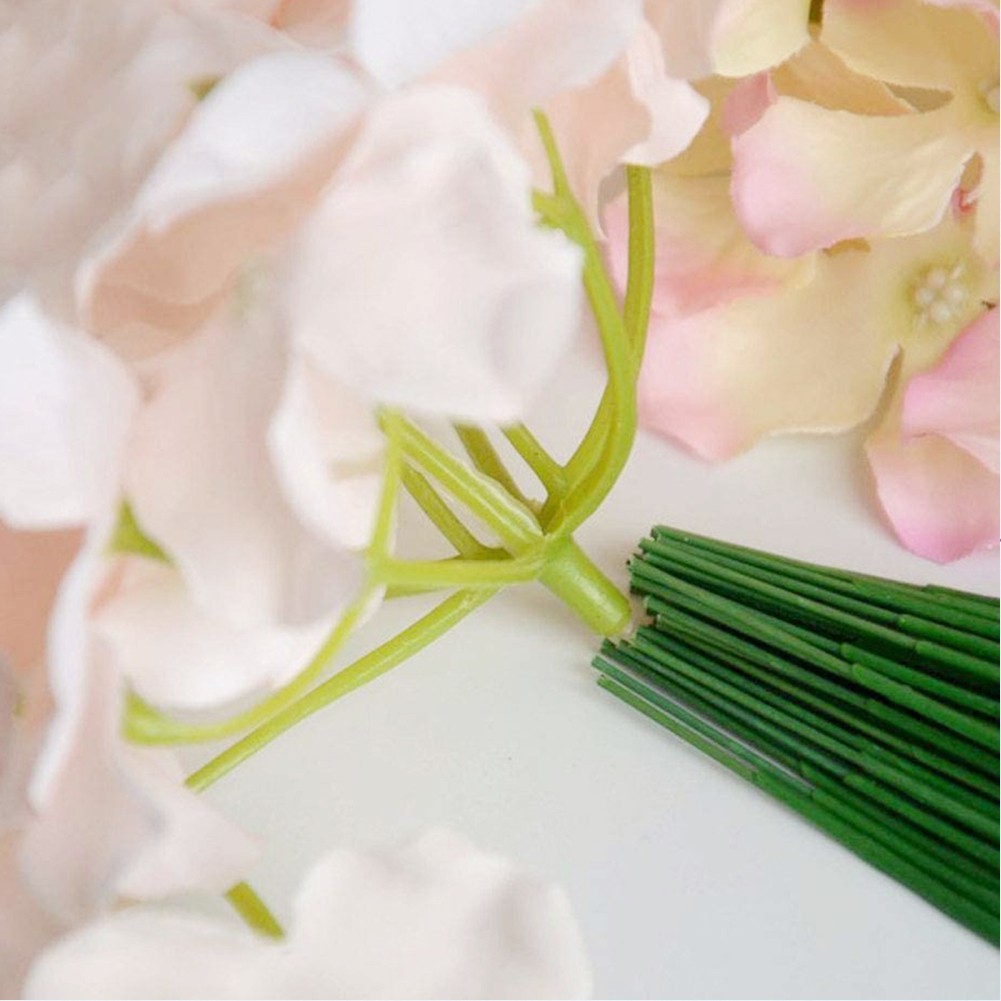Vibrantly Colored Flower Rods Perfect for Crafts and Floral Arrangements 100pcs