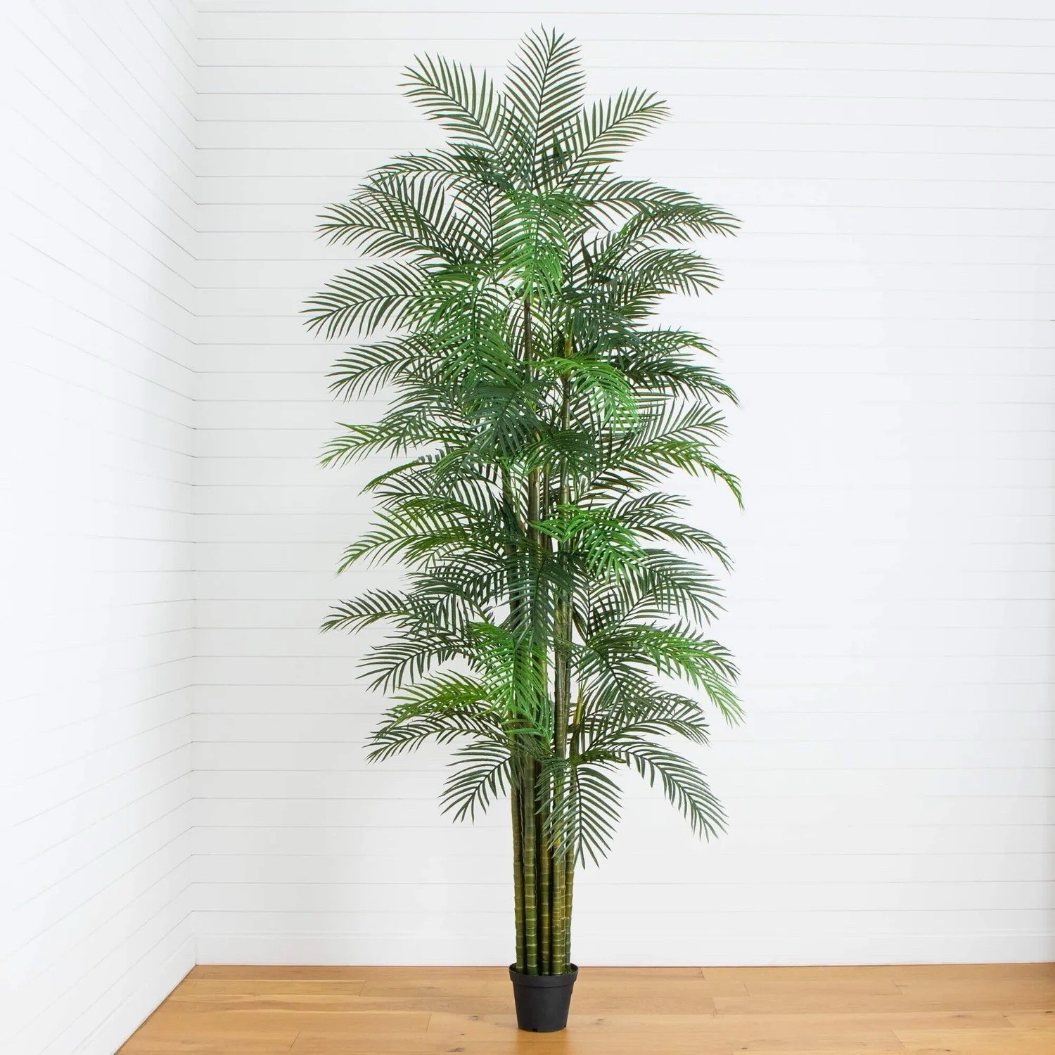 12’ UV Resistant Artificial Areca Palm Tree (Indoor/Outdoor). Retail $544