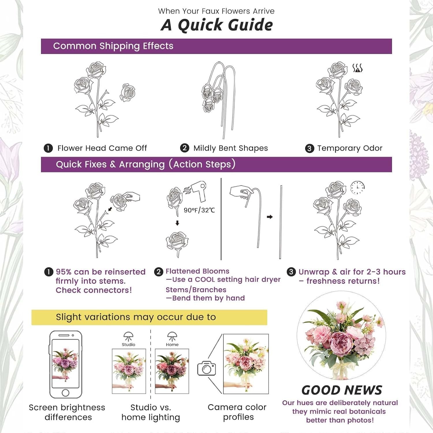Vibrant 2-Pack Artificial Petunias with 24 Heads for Balcony and Garden Elegance