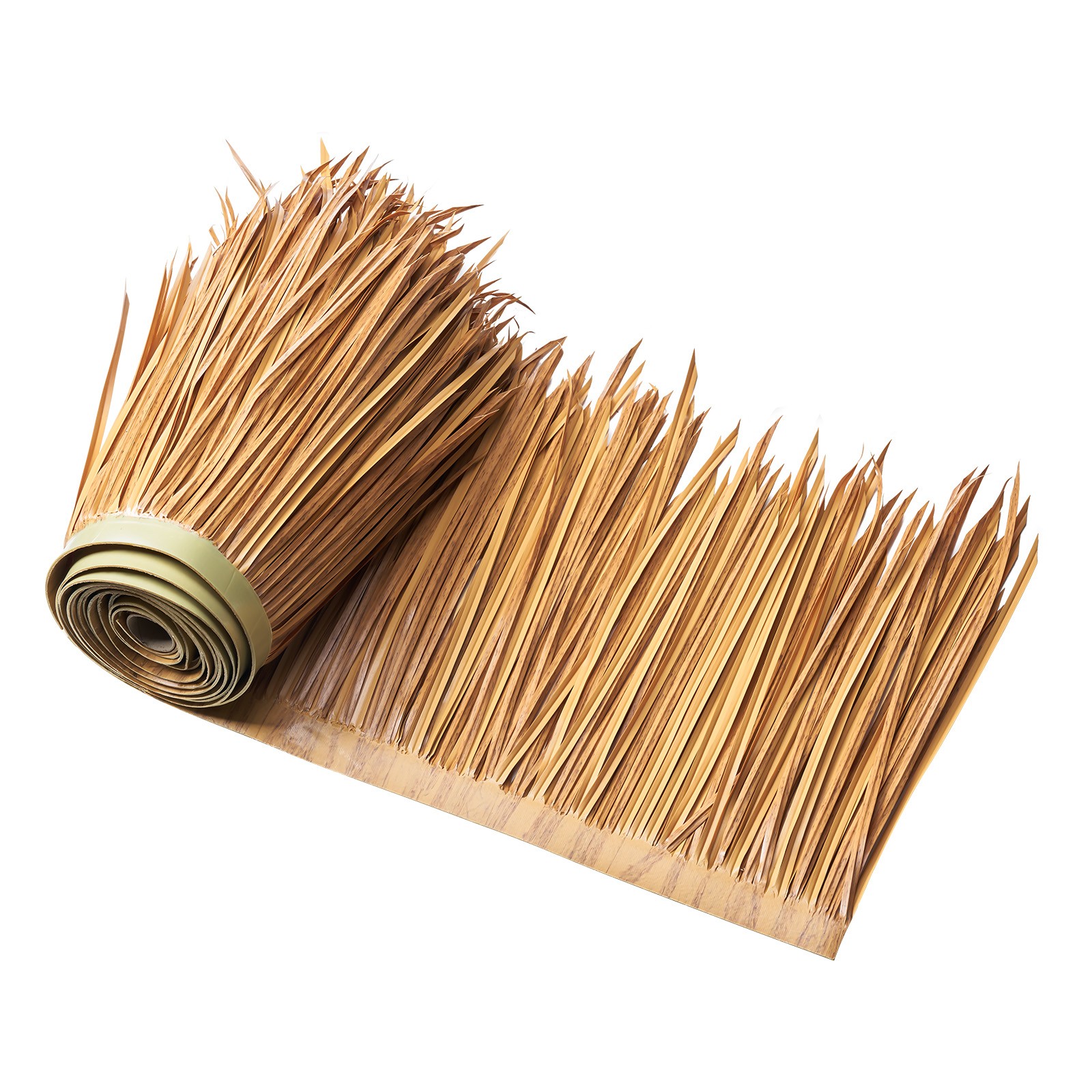 VEVOR 1.3×3.2 ft Artificial Thatch Roofing Mexican Style Tiki Hut Grass Roof