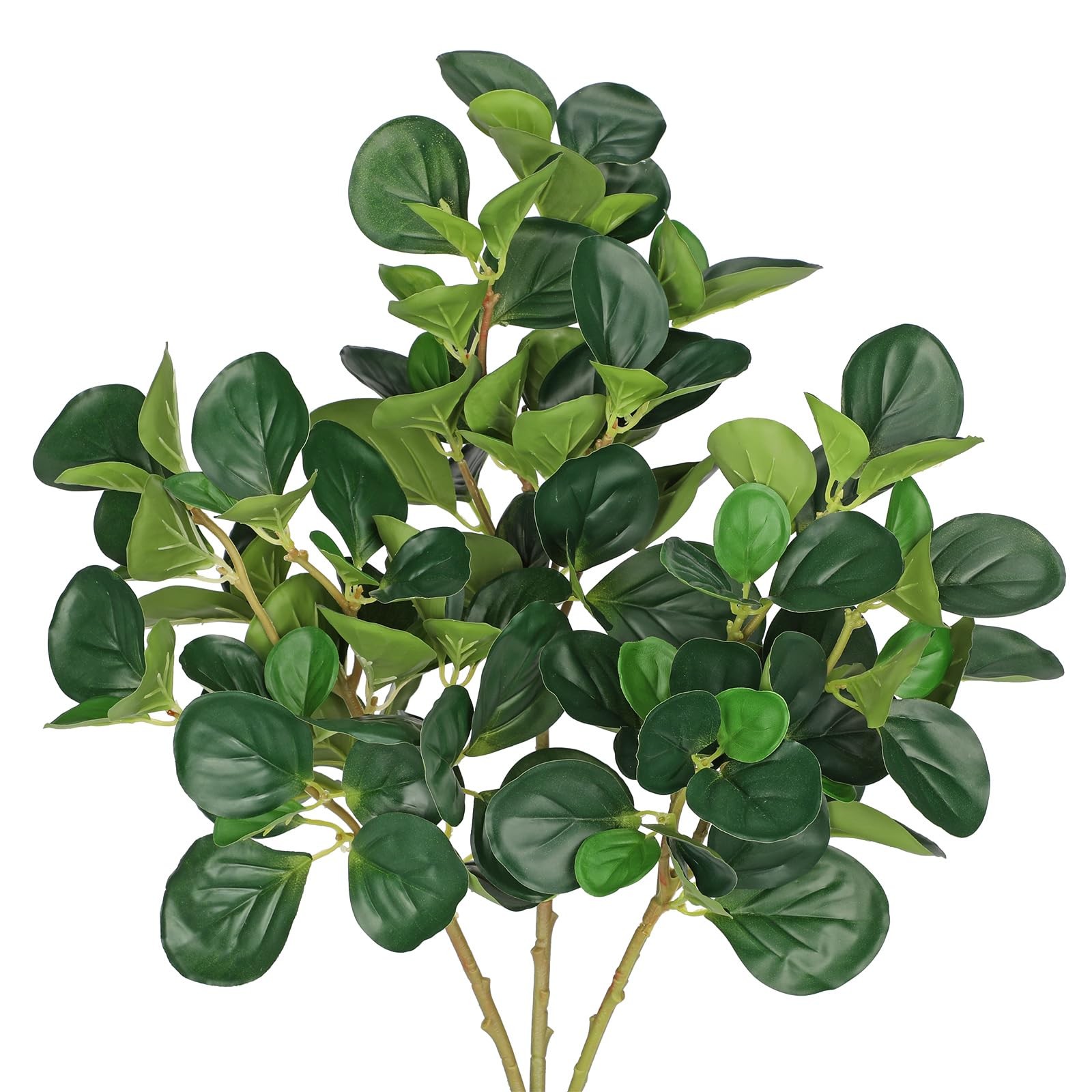 Fake Plants Branches Real Touch Faux Greenery Stems for Vase, Set of 3 Spring…