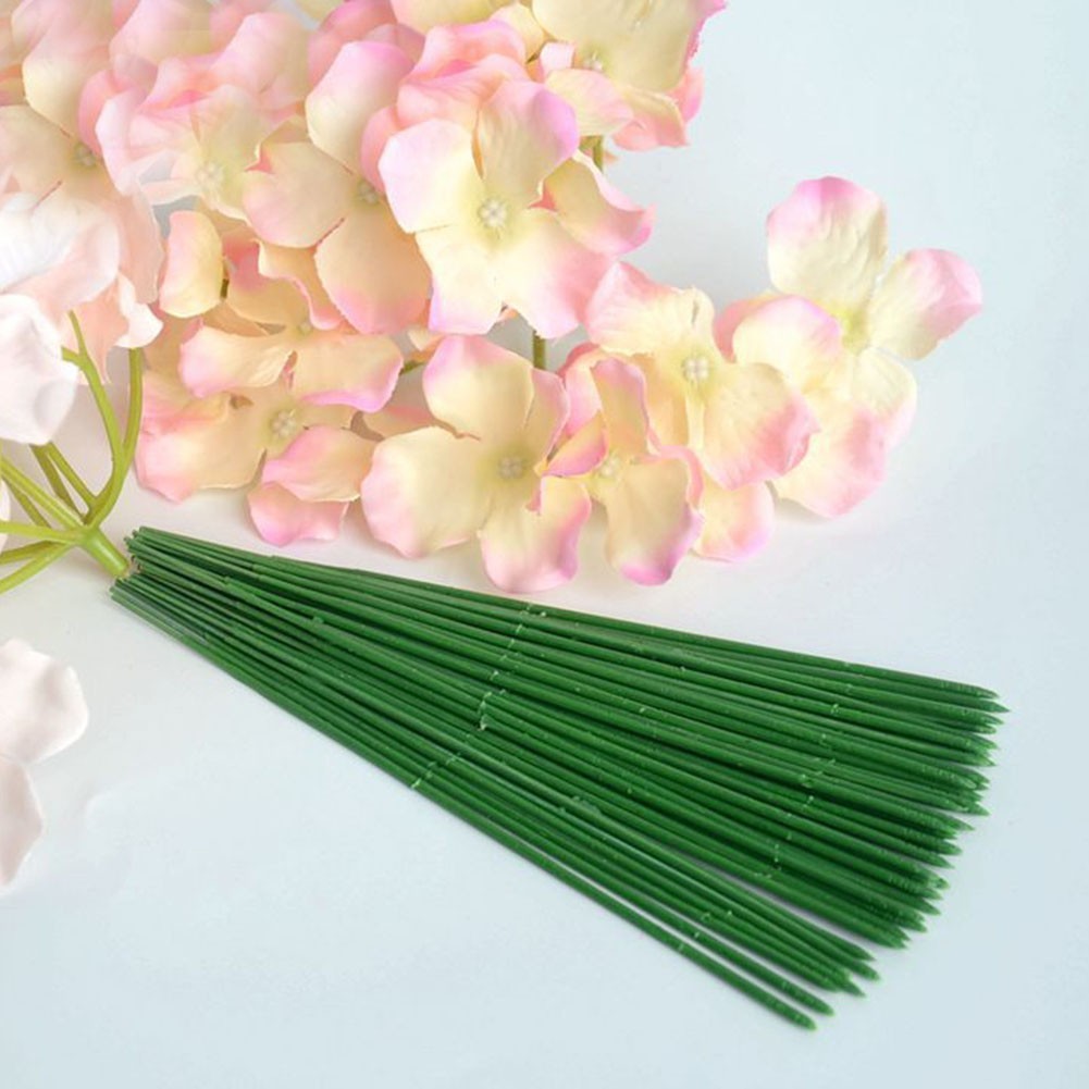 Vibrantly Colored Flower Rods Perfect for Crafts and Floral Arrangements 100pcs