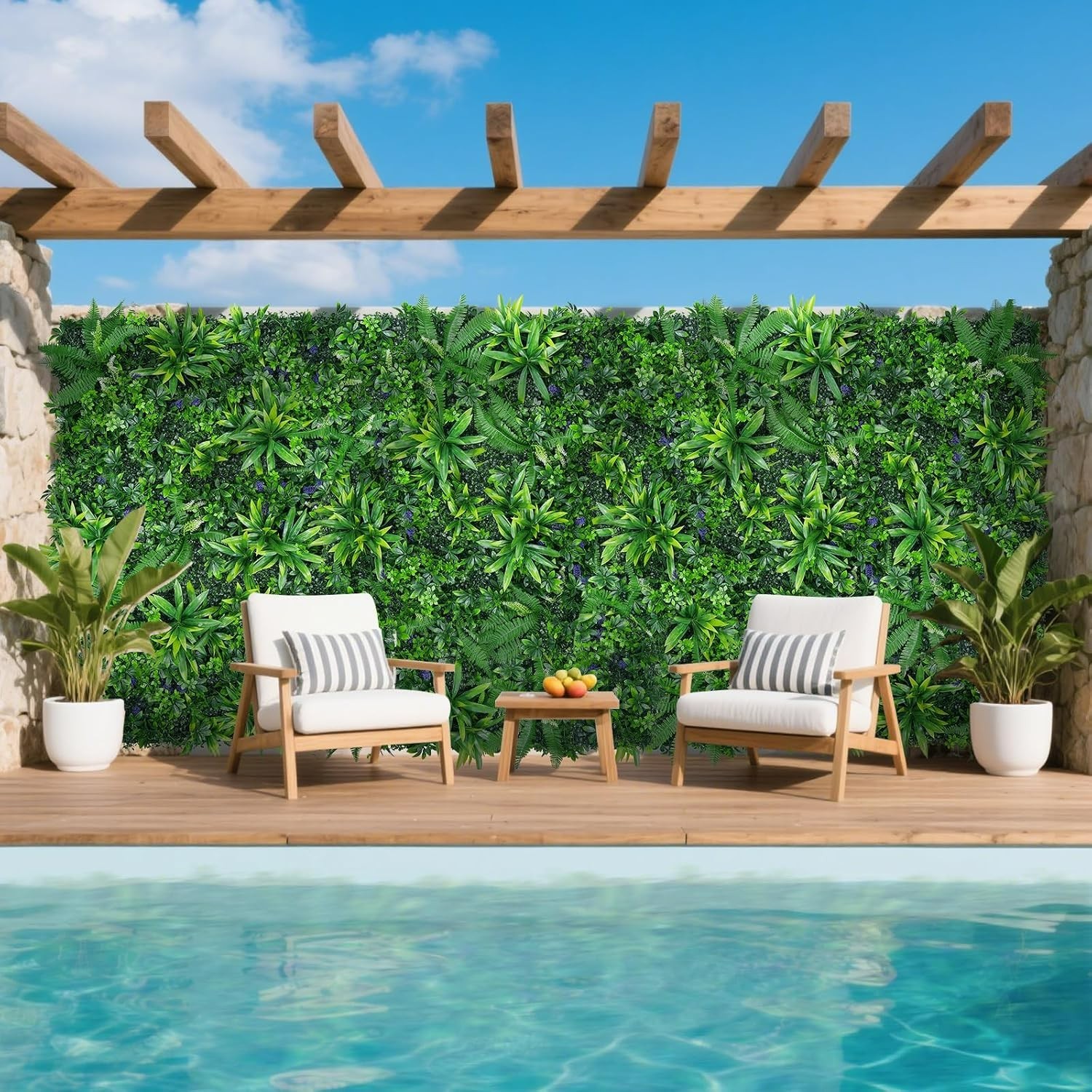 Versatile 12pc Faux Grass Backdrop Panels – Perfect for Indoor & Outdoor Events