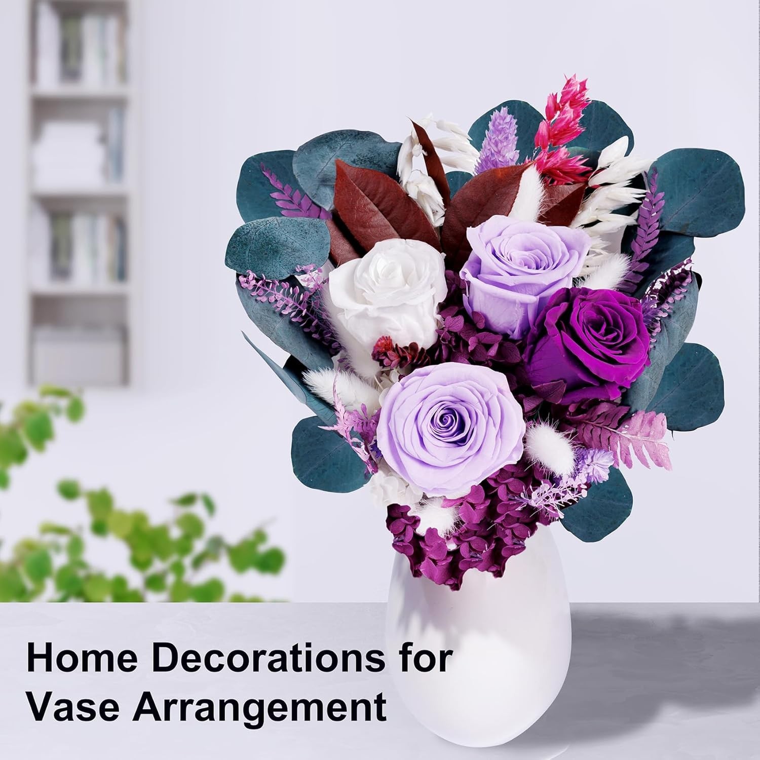 Luxurious Preserved Purple Roses – Birthday & Mother’s Day Gift Essentials