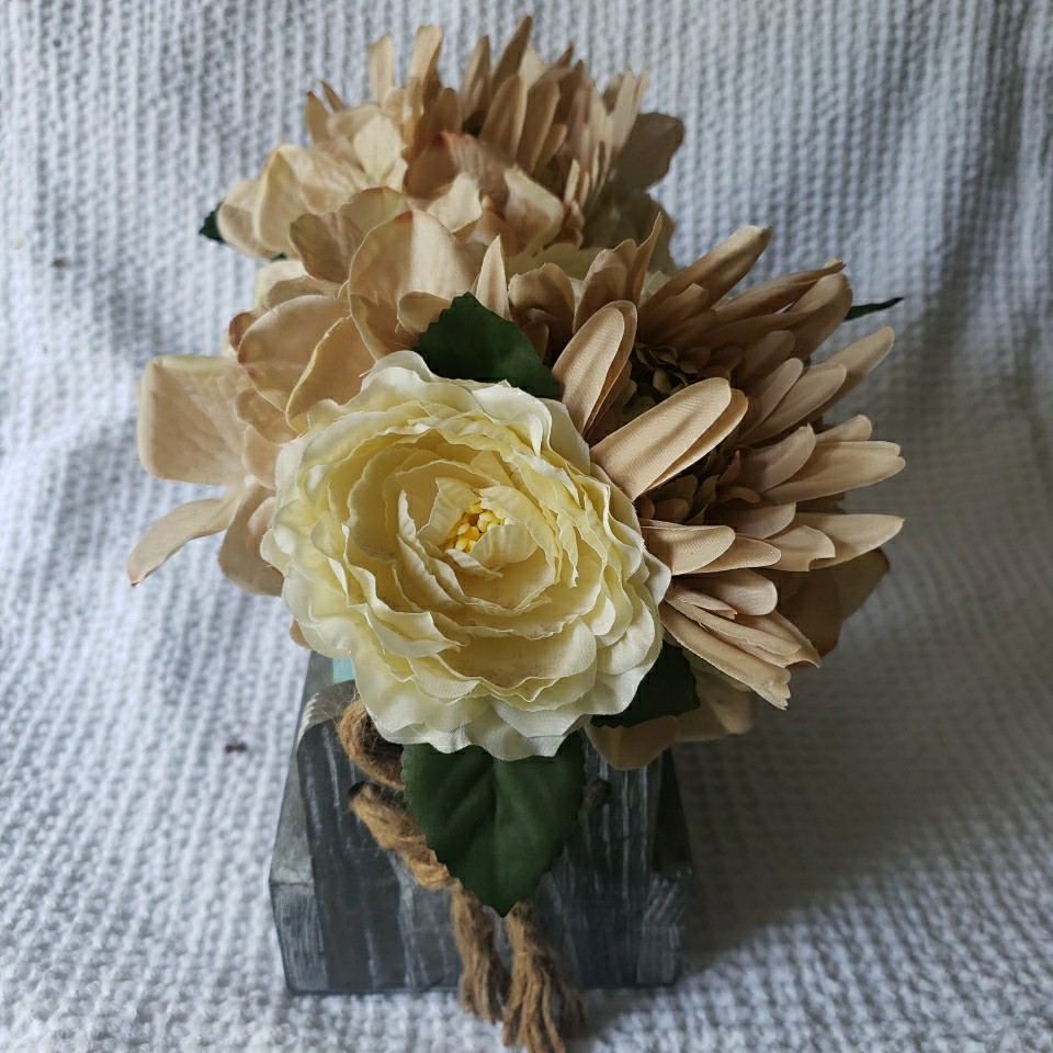 Rustic Mason Jar Table Centerpiece Thankful Wood Tray Kitchen Decor Living Room