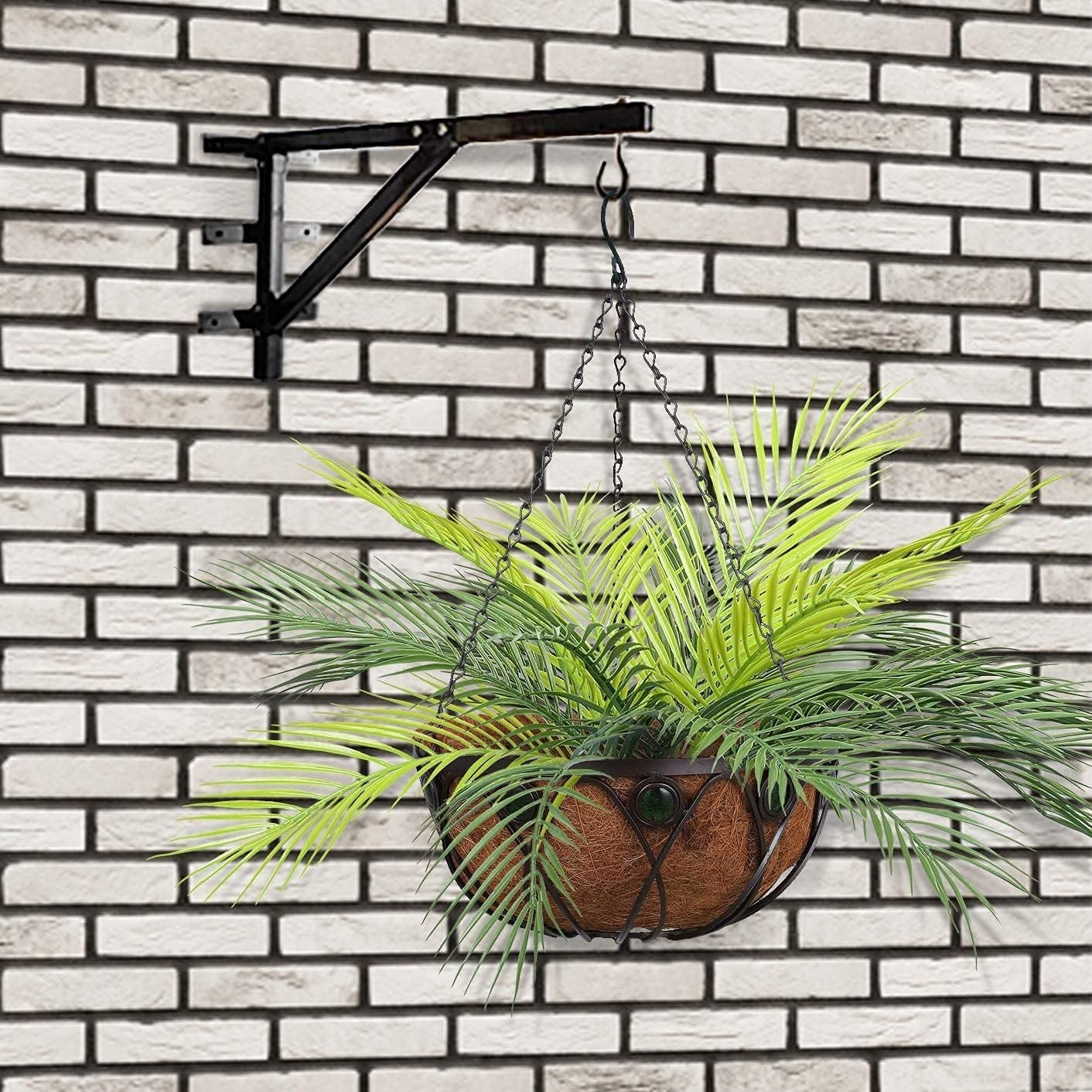 Elegant 20-Inch Artificial Palm Tree – UV Resistant Faux Tropical Plants, 2 Pack