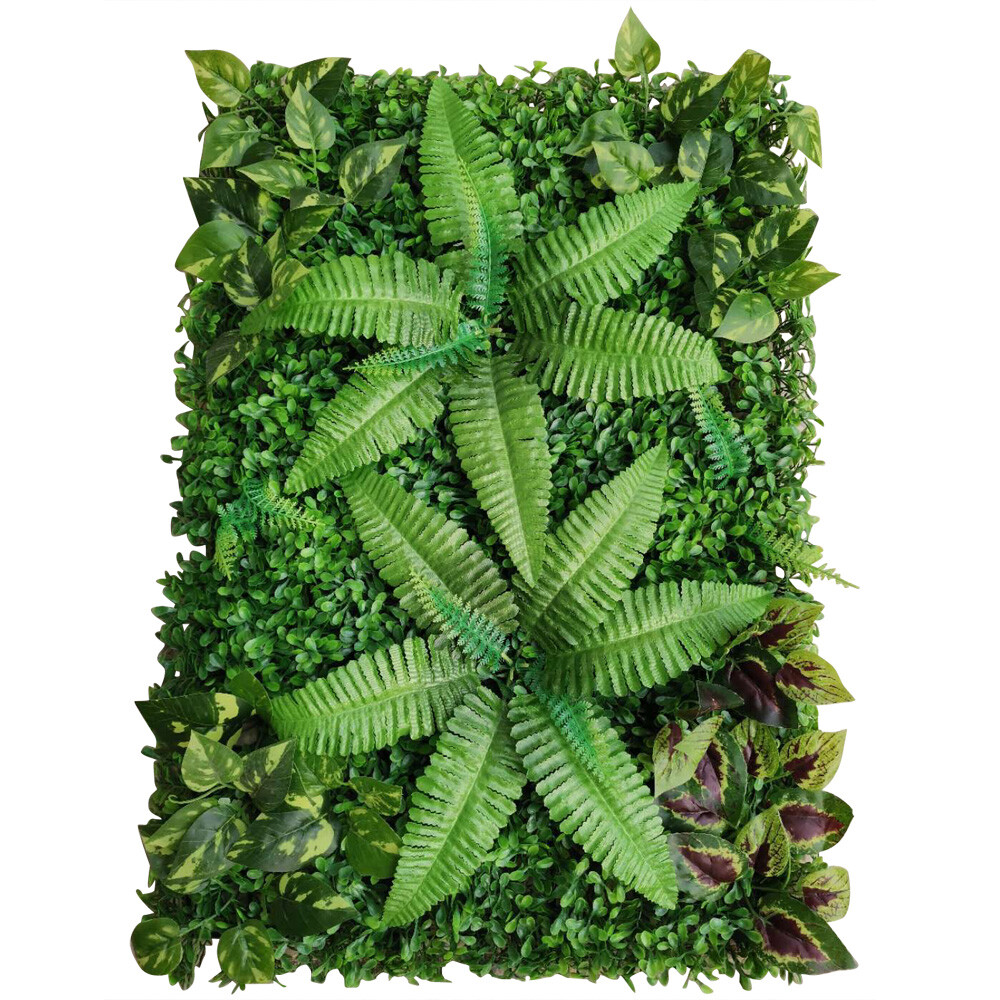 Artificial Plant Wall Panel, 9PCS Artificial Plant Wall Panels for Living Room