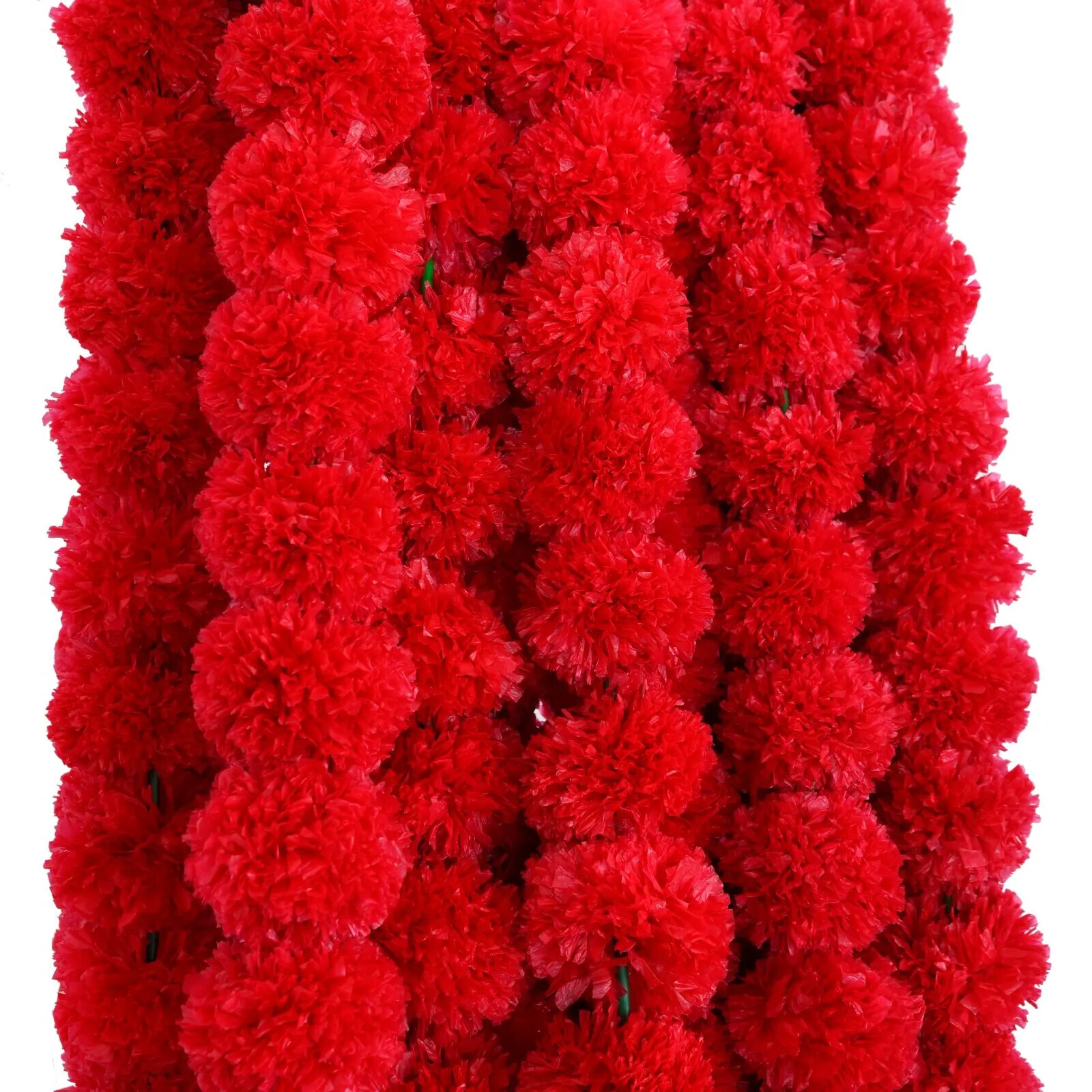Marigold Garland for Indian Wedding Decor Mehndi Decor Artificial Flowers Diwali