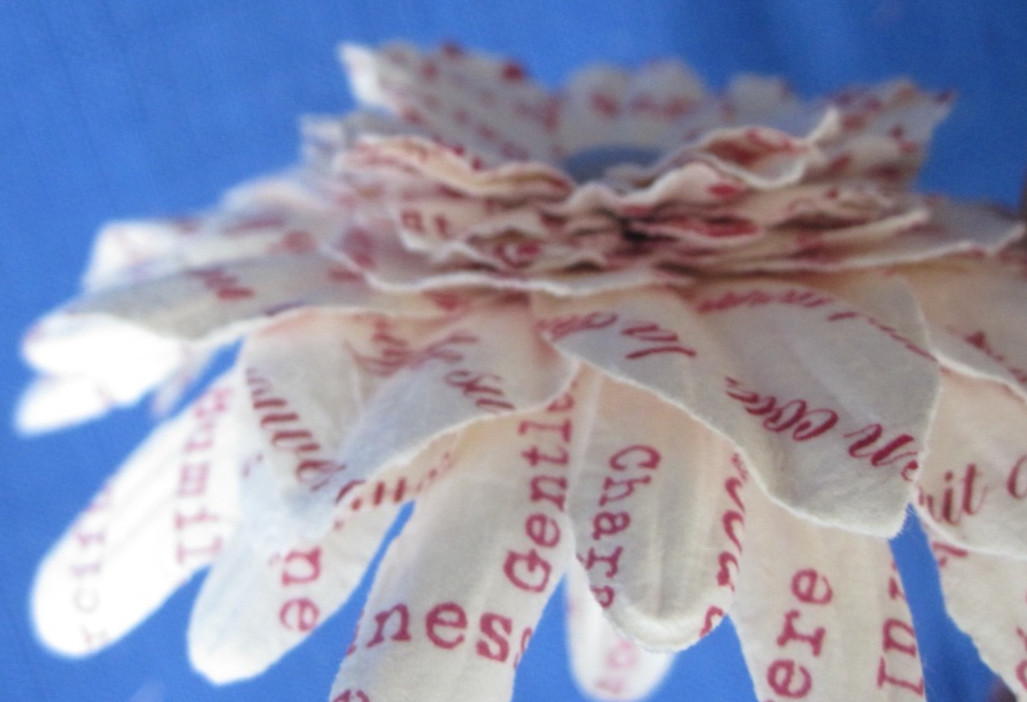 #8 Lot-44 Medium Layers Used Mulberry Flower Petals 1-3″ Brads Multiple Colors