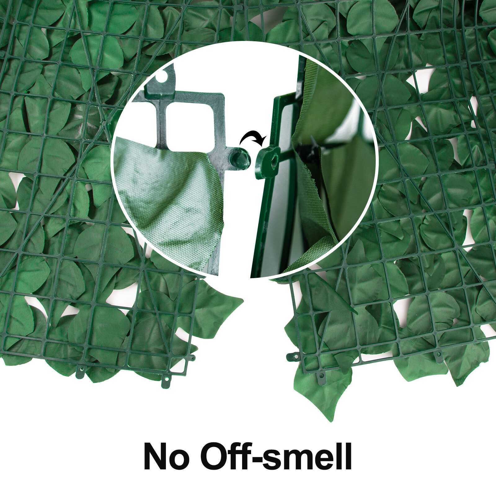 118”x39″ Artificial Hedge Ivy Leaf Garden Fence Roll Privacy Screen Wall Cover