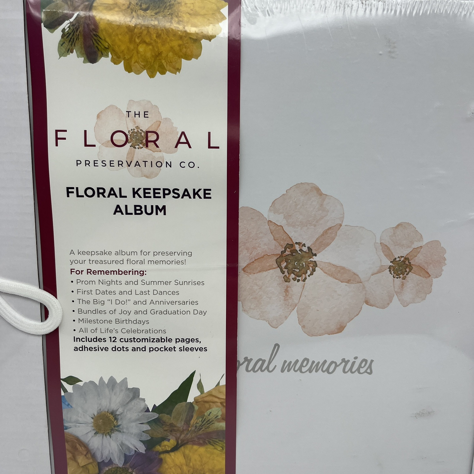 The Floral Preservation Co. Floral Keepsake Album