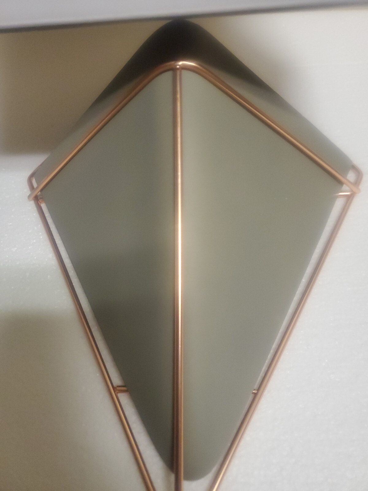 Umbra Trigg Hanging Planter Vase & Geometric Wall Decor Ceramic Container – G…