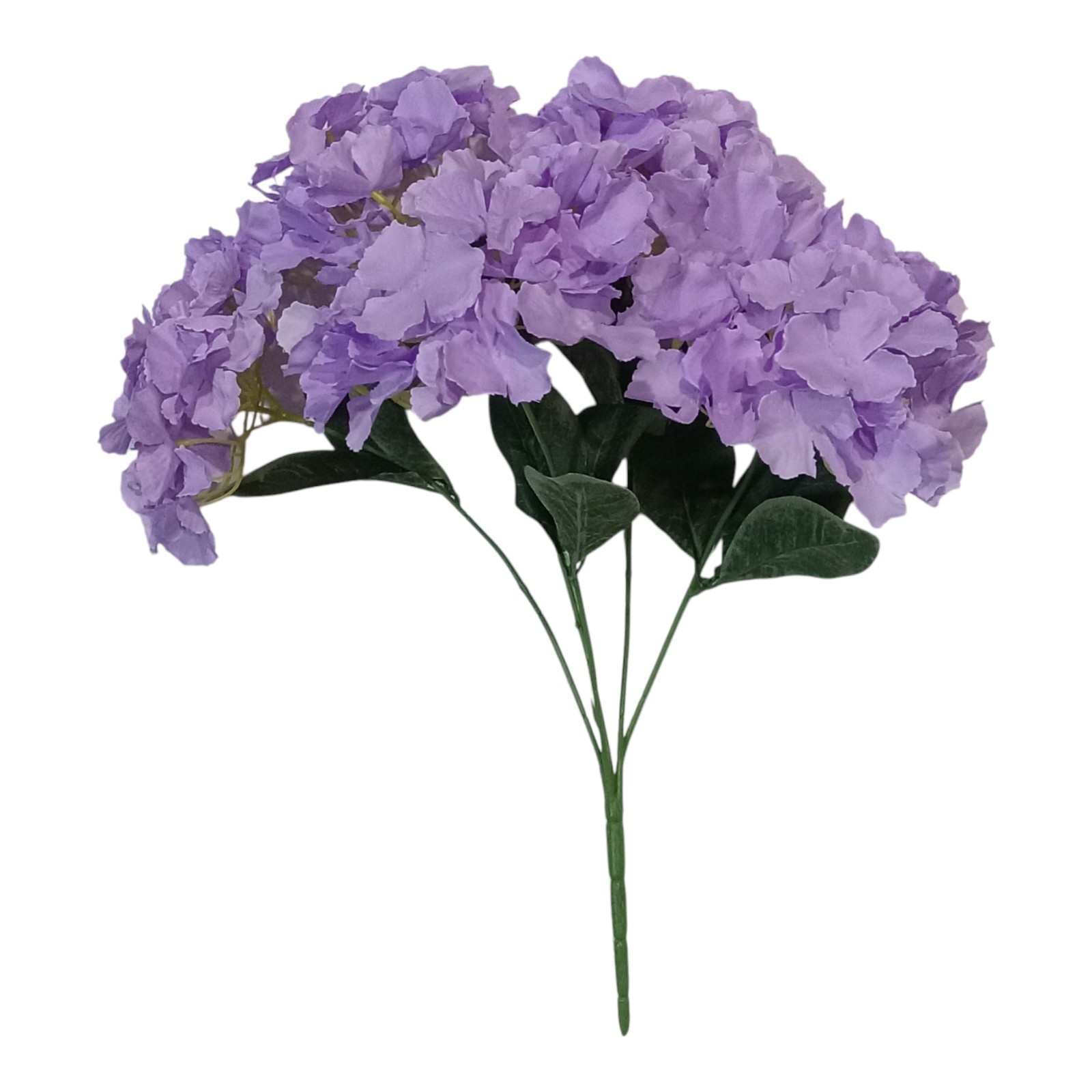 Lg Lavender Hydrangea 19″ Bush Silk Flower General Home Decor Wedding #2268