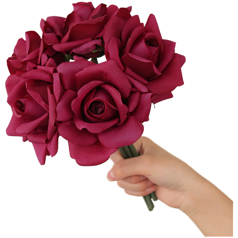 Silk Bouquet for Wedding Decor Photography and Home Decoration Use
