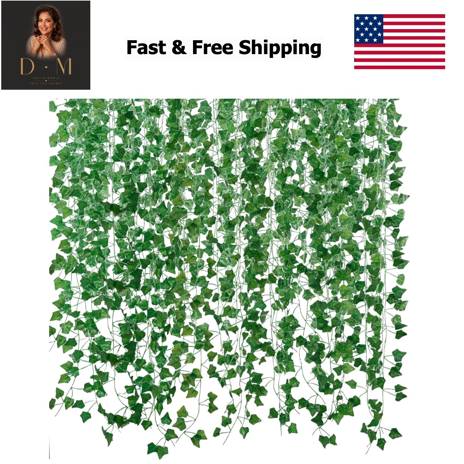 Fake Vines for Room Decor12 Pack 84 Feet Aesthetic Artificial Plant Ivy Leave…