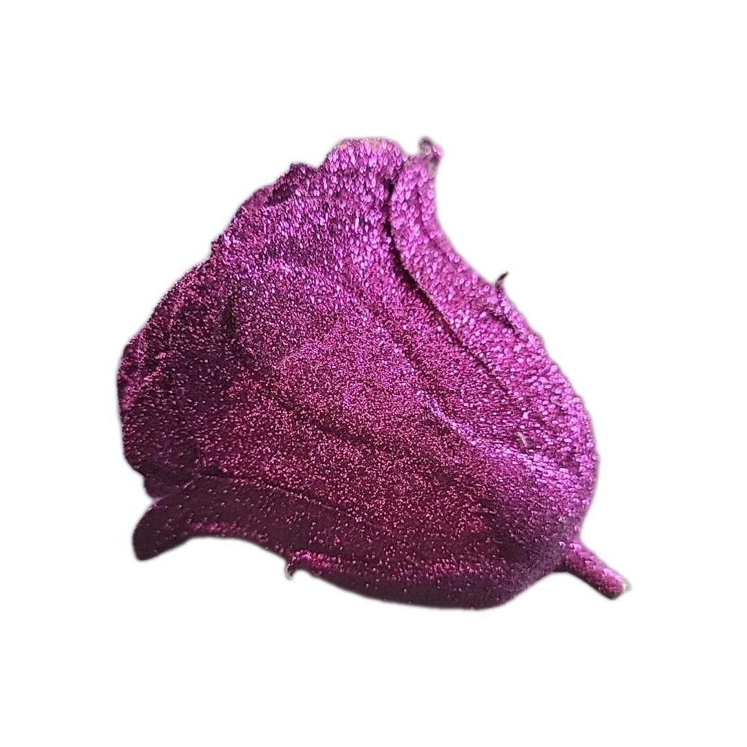 Three-layer Glitter Foam Rose Flower Bridal Home Wedding Party DIY Decor Purple