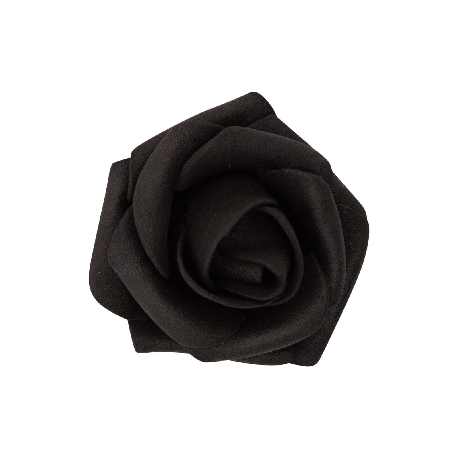 100 Pack Black Artificial Roses 3″ Foam Flowers Halloween DIY Craft Bouquet