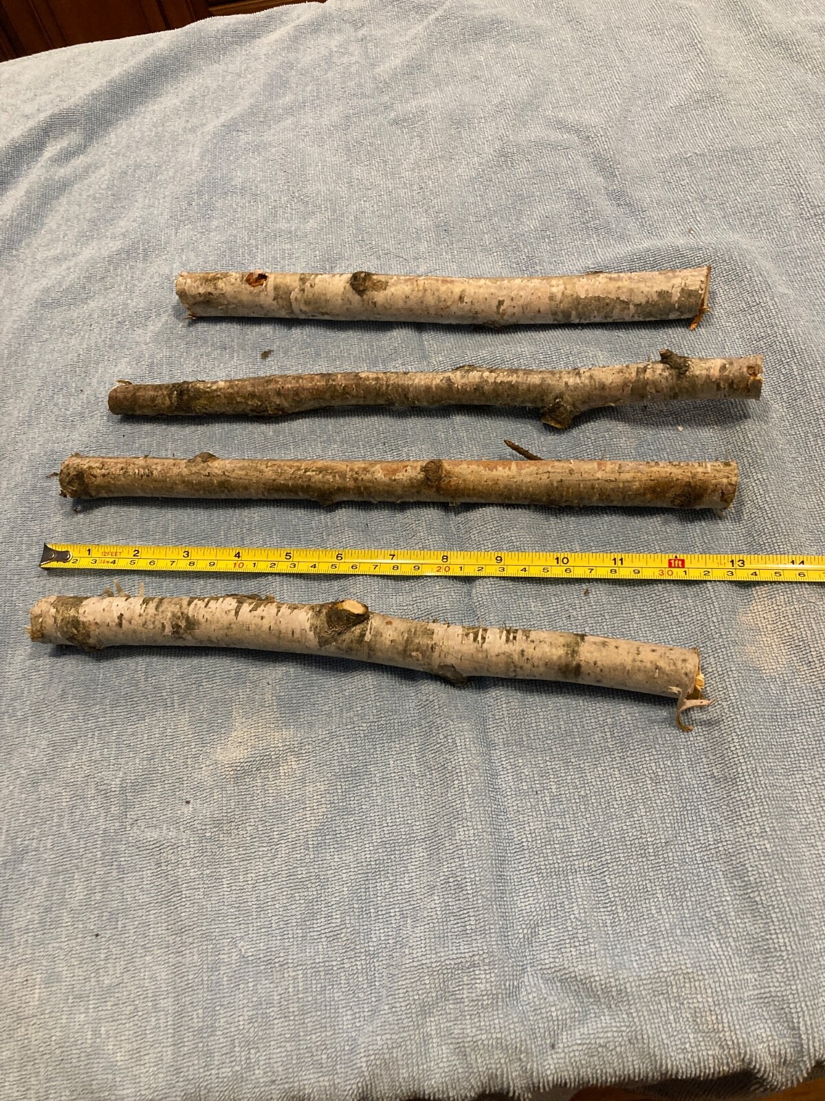 4pc Natural Dried Tree Branch Birch Stick Flower Home Garden Party Floral Decor
