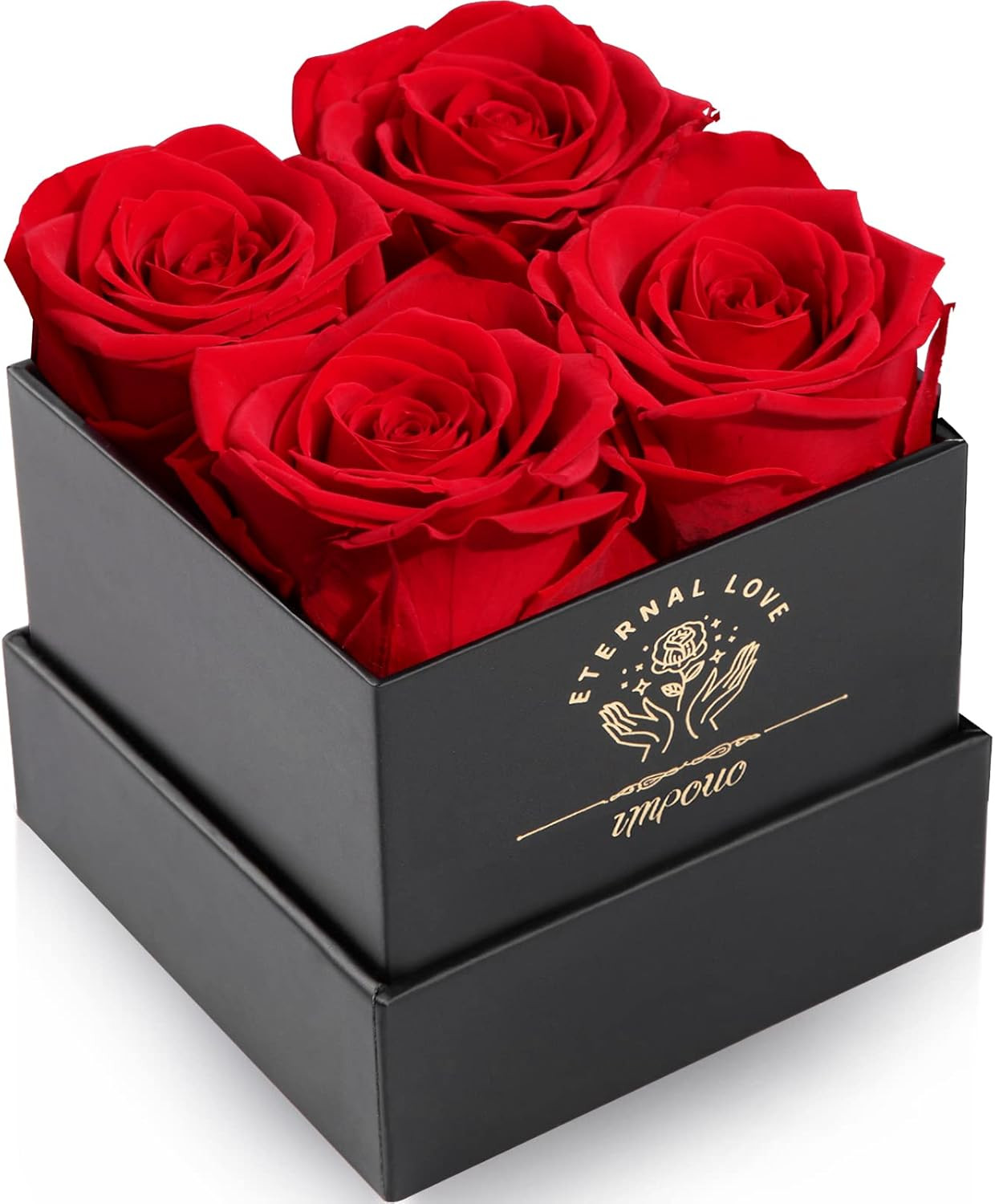 Preserved Rose, Mothers Day Roses in a Box, Forever Preserved Roses Gift for Mom
