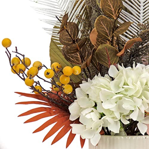 NATIONAL TREE COMPANY ARTIFICIAL POTTED PLANT TABLE DECORATION – BLACK