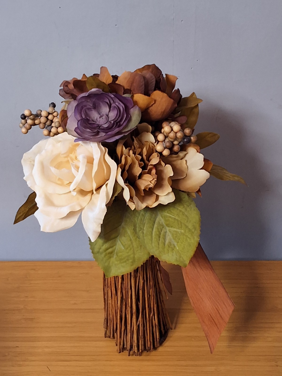 Pair Of Artificial Bouquets For Wedding Or Decoration. Lot Of 2!!
