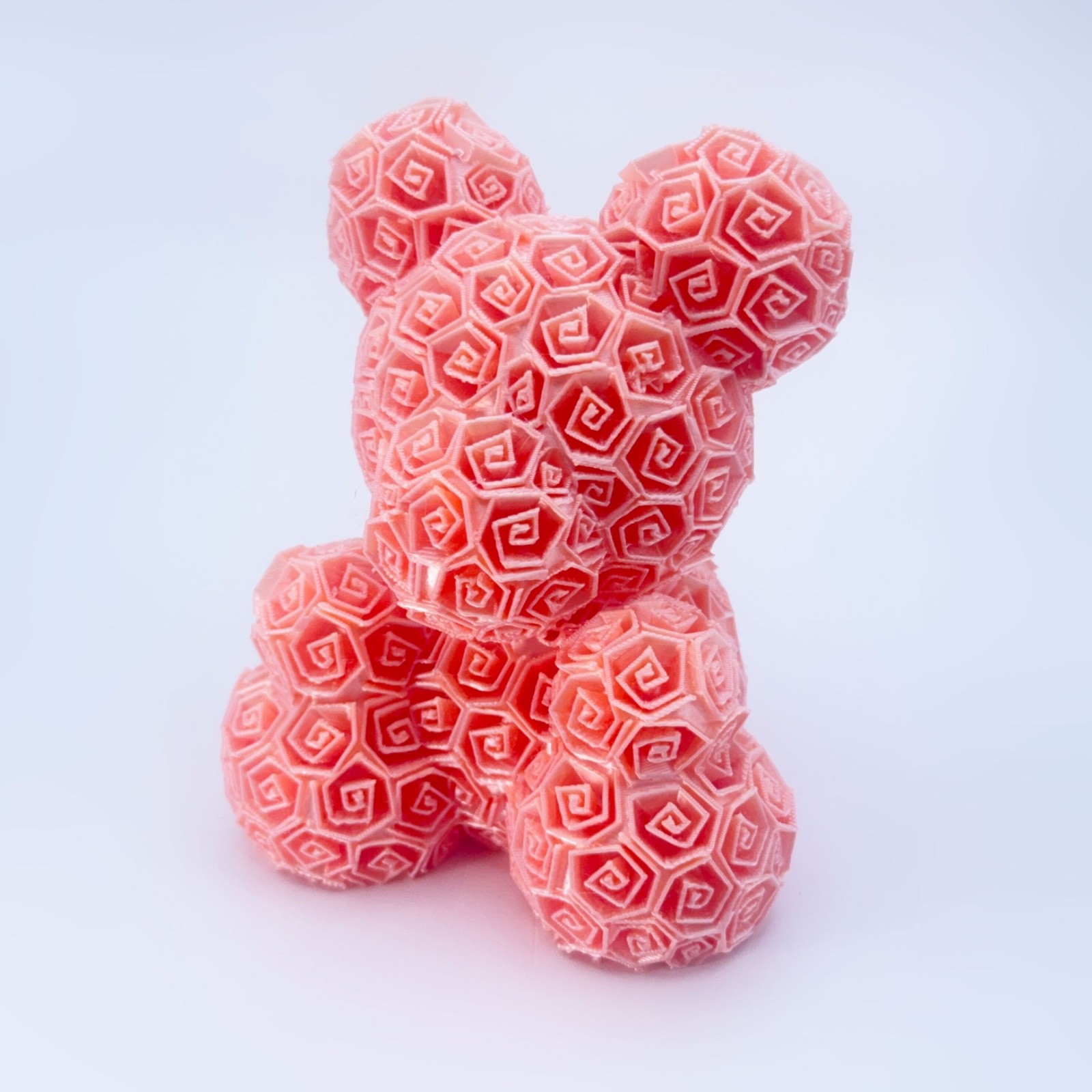Rose Bear Decorative Figurine – Valentine’s Day Gift, Home Decor Sculpture