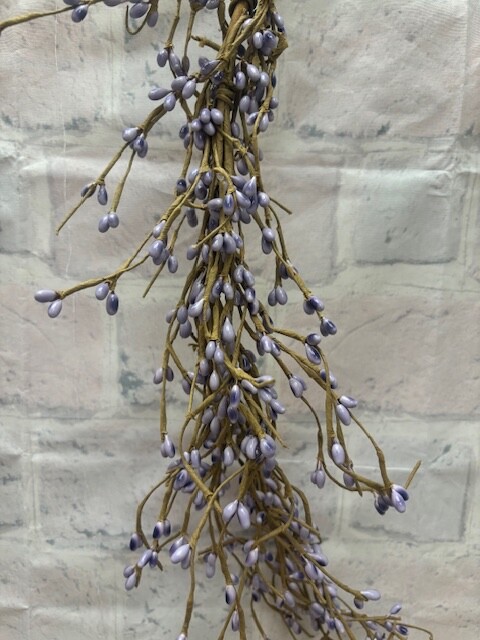 Pip Berry Garland LAVENDER 4′ FULL BEAUTIFUL BERRIES