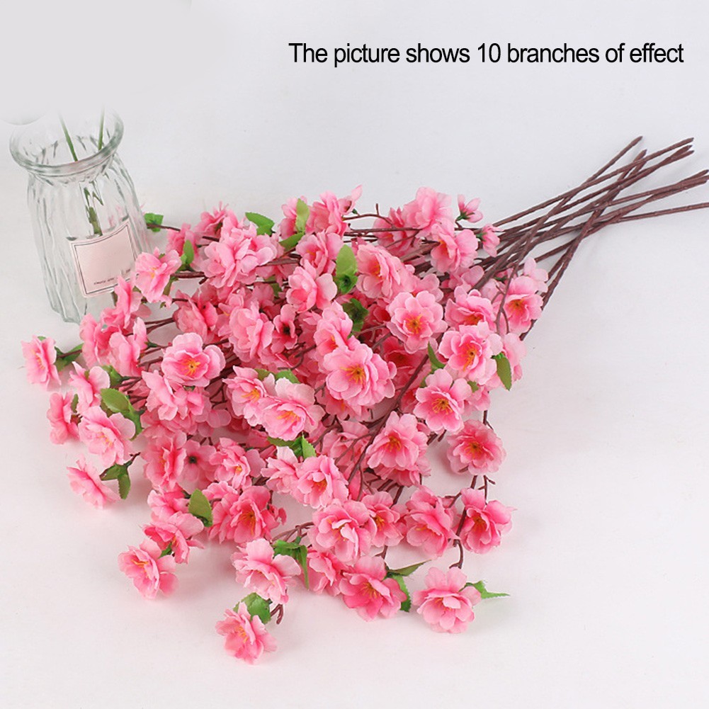Graceful Artificial Peach Blossom for Both Indoor and Outdoor Use