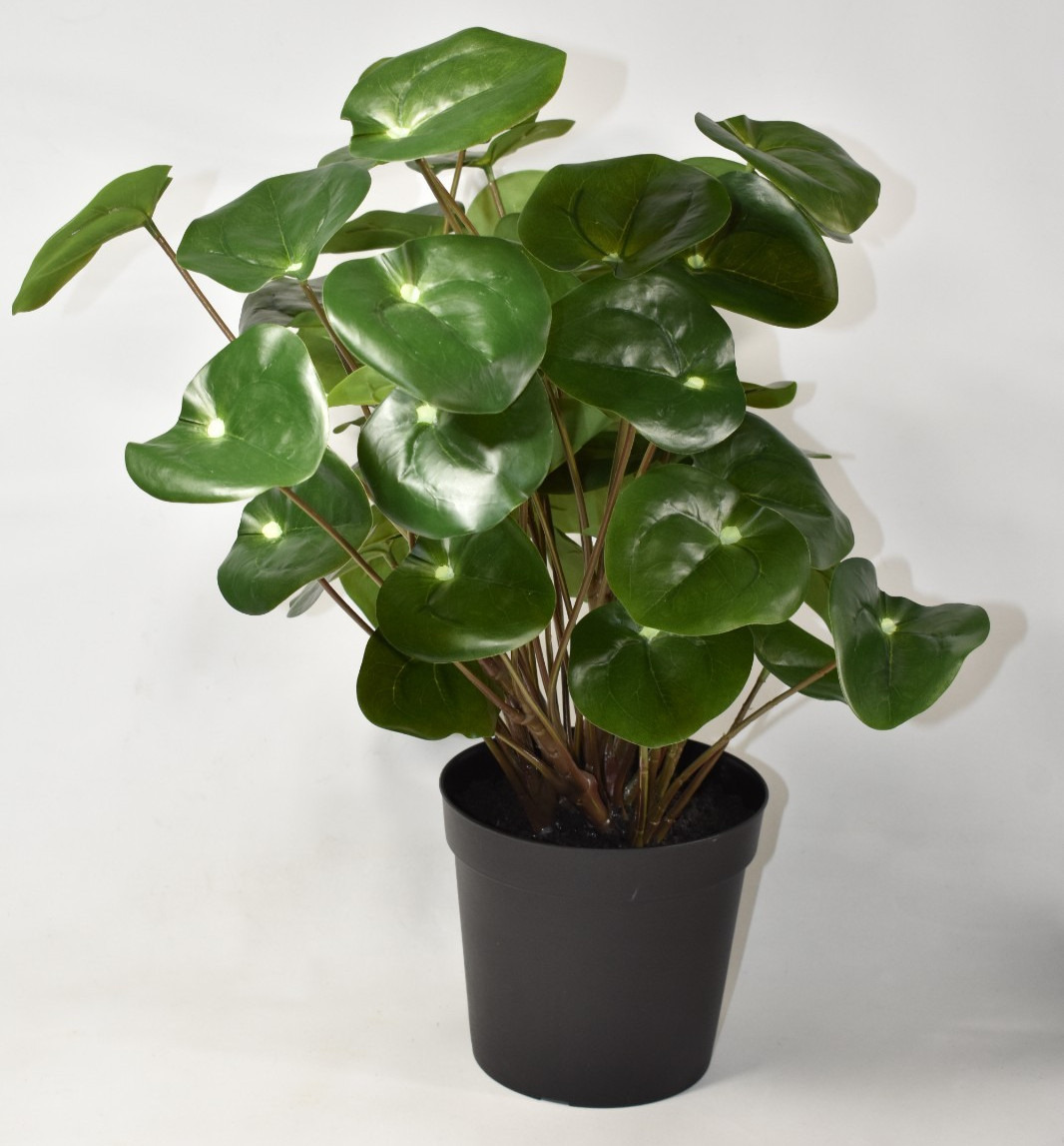 Pottery Barn Faux Elephant Ear Plant Plastic Pot Large 15″ NWOT – NO PLANTER POT