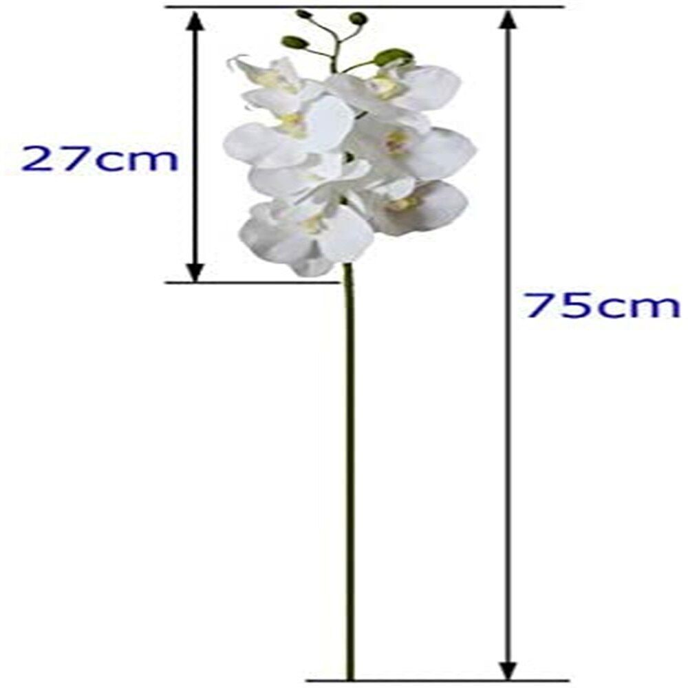 9 Head Butterfly Orchid Artificial Flower DIY For Wedding Party Home Decoration