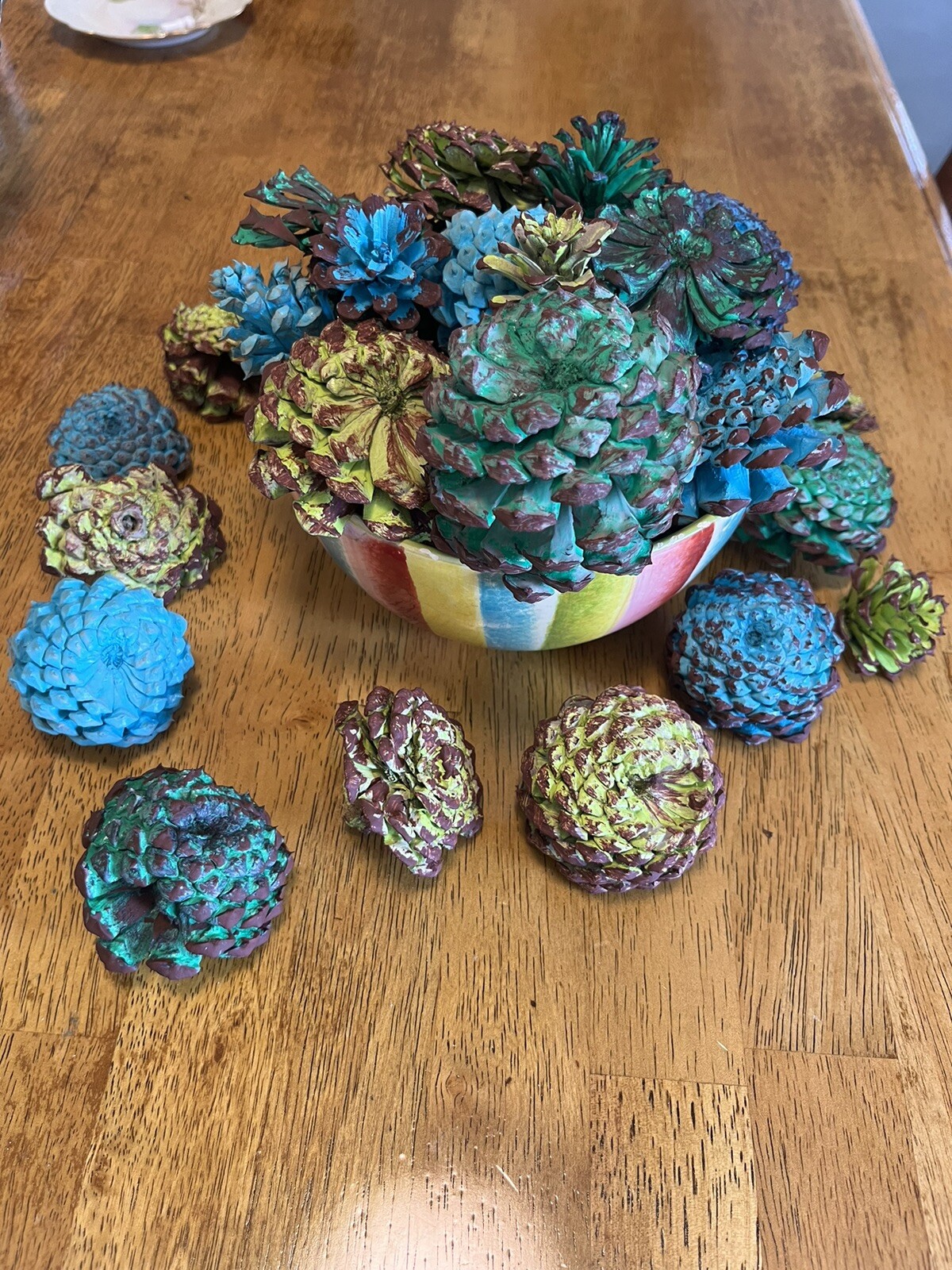 1 Dozen Pine Cone Flowers/Pine Cone Succulent-Hand Cut/Rustic