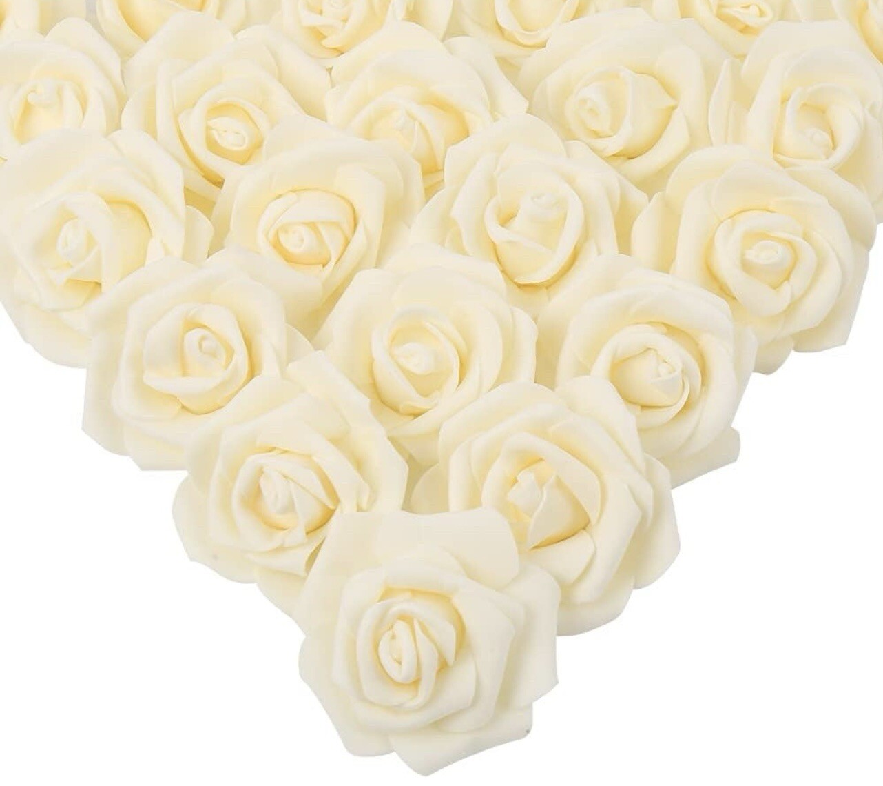 ✅ Artificial Flowers Roses Heads, 700 Pcs Faux Flowers Multiple Colors Included