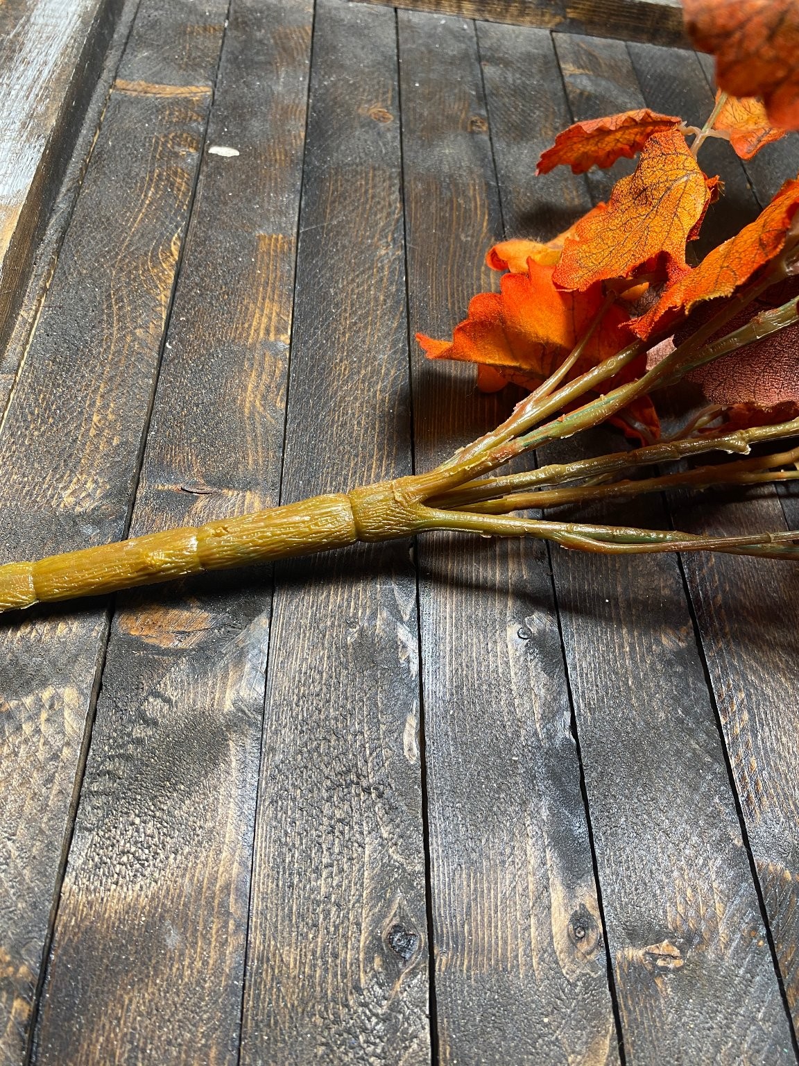 Artificial Fall Foliage Spray Autumn Decorative Stem Berries Pinecones