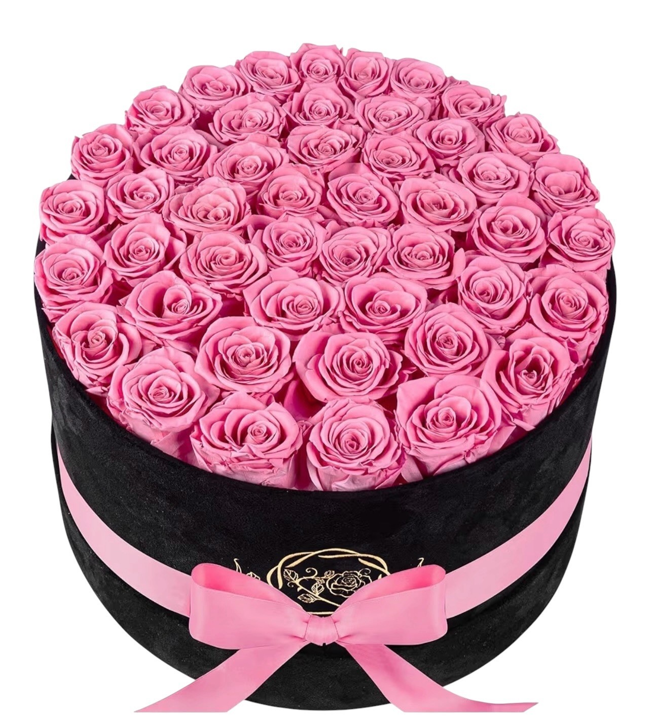 Preserved Roses 47 Pink Luxury Forever Eternal Flowers Graduation Gift Prifroti
