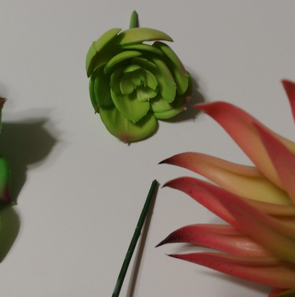 Lot of 16 Ashland Succulents Greenery Floral Picks Sizes 1.5″ to 11″ Craft Decor